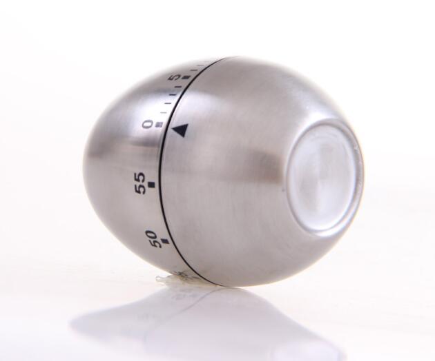 Steel Egg-Shaped Kitchen Timer AtoZChoices