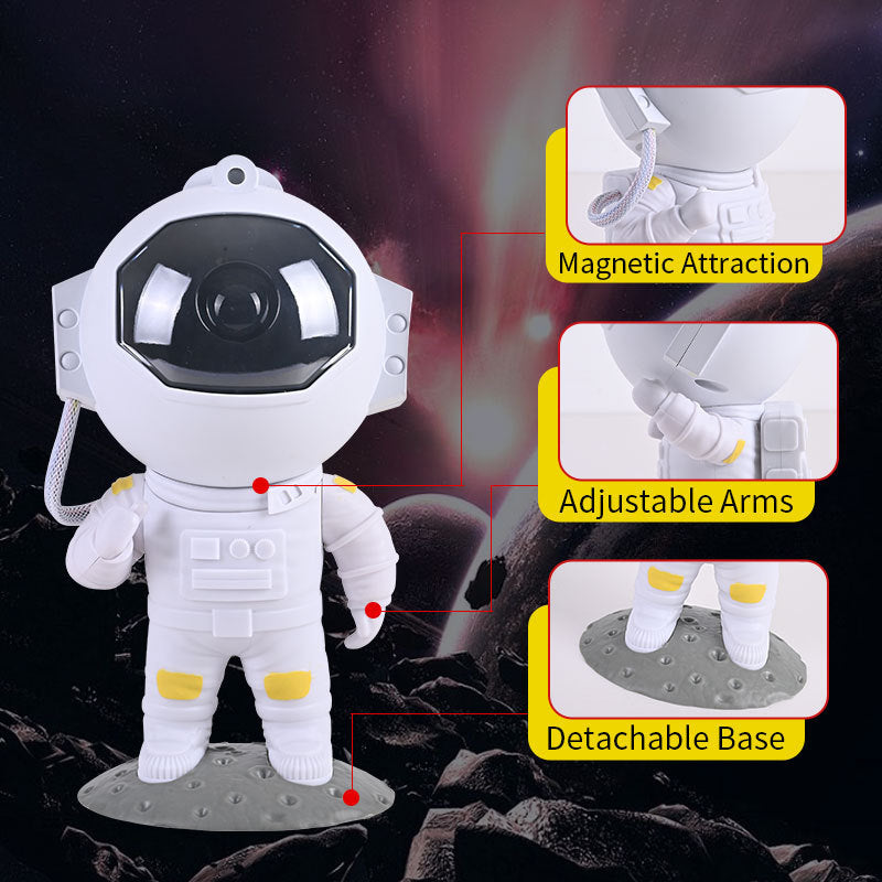 Astronaut Galaxy Star Projector Night Light AtoZChoices