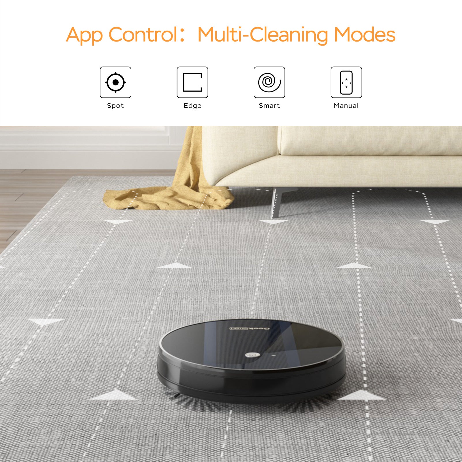 Geek Smart Robot Vacuum Cleaner AtoZChoices