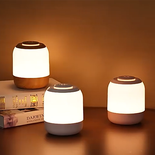 Touch-Controlled Rechargeable LED Night Lamp AtoZChoices