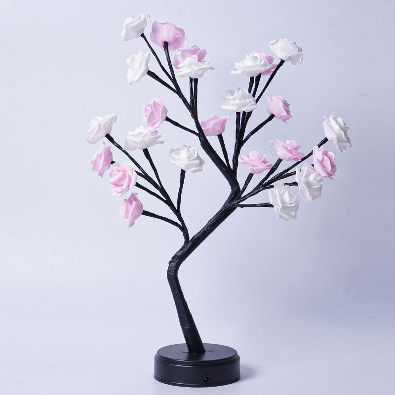 Romantic Rose Tree Table Lamp AtoZChoices