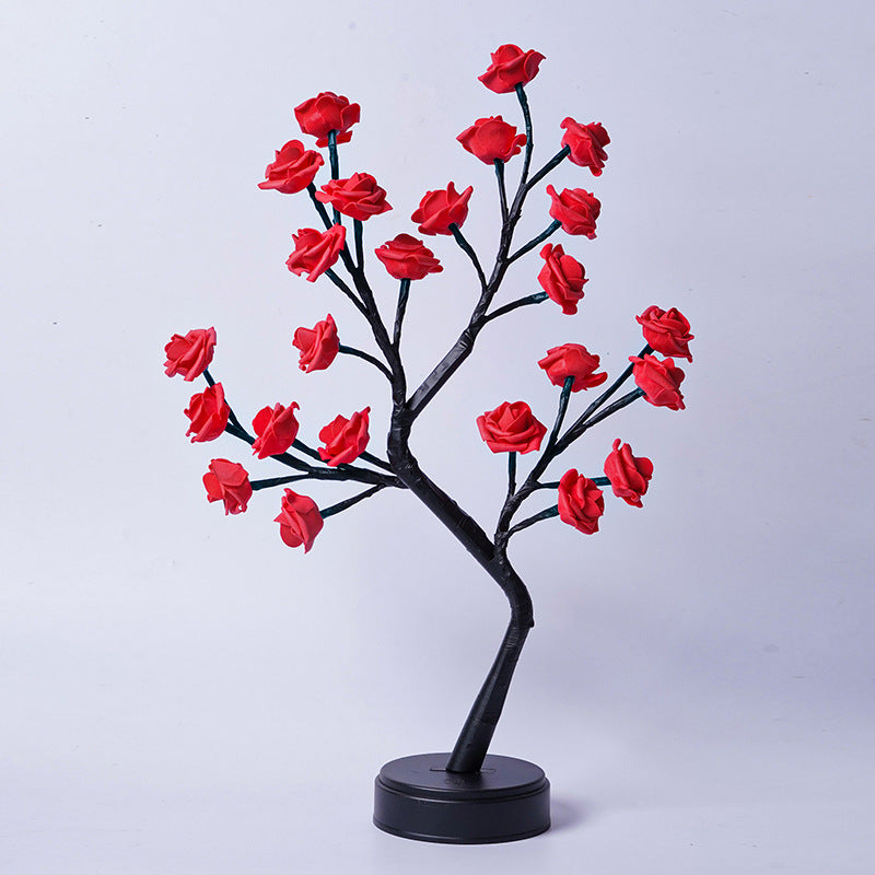 Romantic Rose Tree Table Lamp AtoZChoices