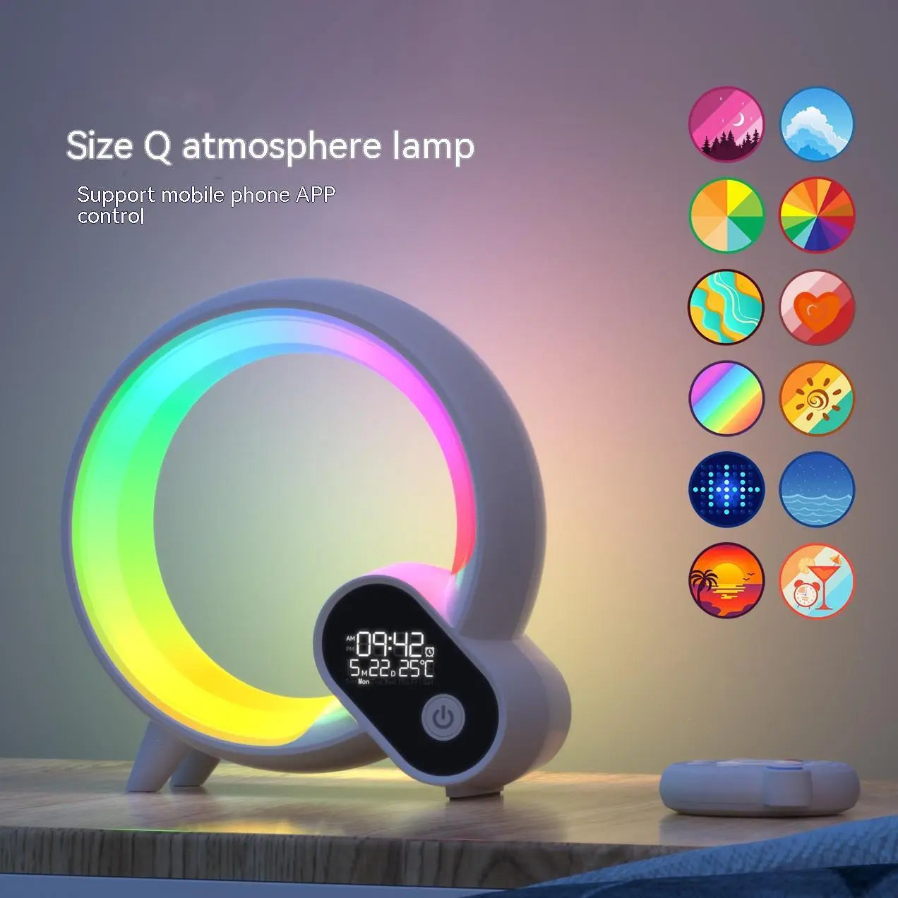 Smart Analog Sunrise Alarm Clock AtoZChoices