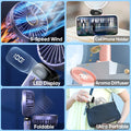 Portable USB Rechargeable Mini Handheld Fan AtoZChoices