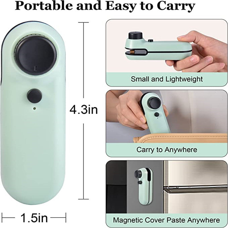 Rechargeable 2-in-1 Mini Bag Sealer AtoZChoices